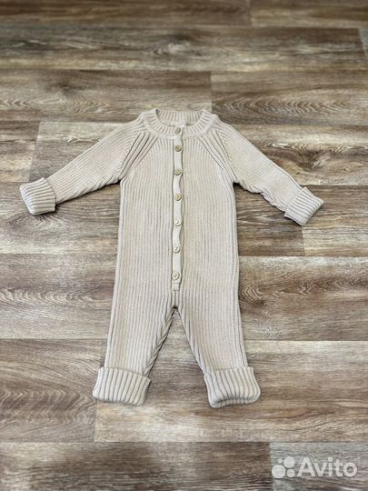 Вязанный комбинезон 80