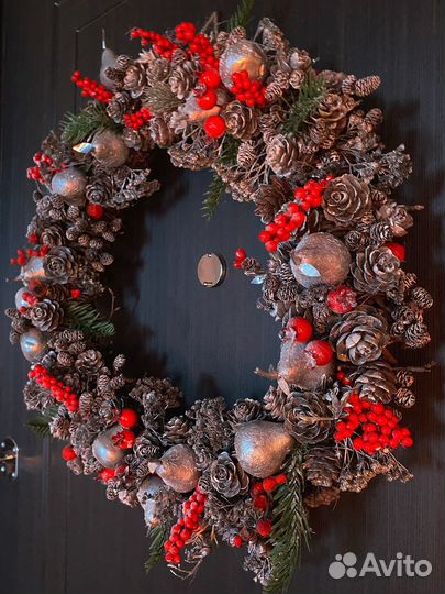 Новогодний рождественский венок
