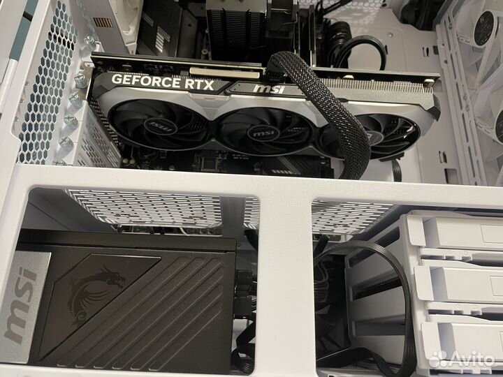 Мощный игровой компьютер, RTX 4070 super