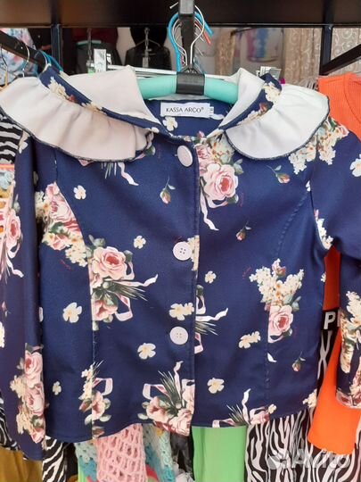 Пальто для девочки 130