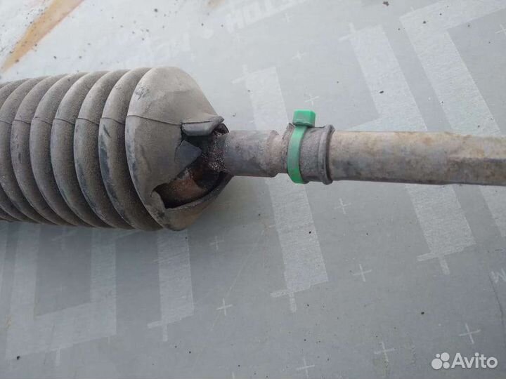 Рулевая рейка renault logan 1 с гуром