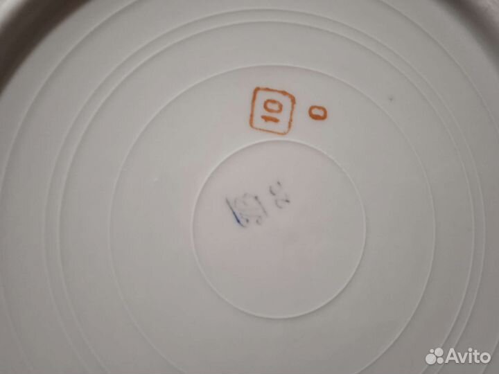 Тарелка суповая винтаж