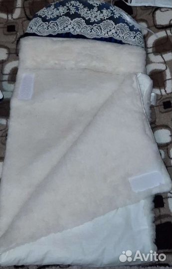 Конверт зимний комплект кокон