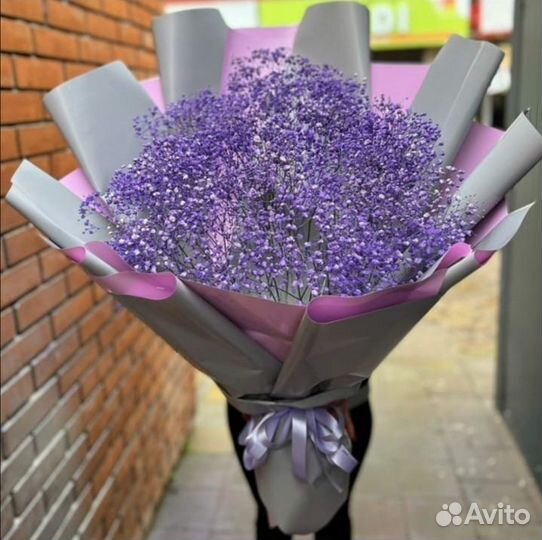 WOW Букеты-гиганты Гипсофилы