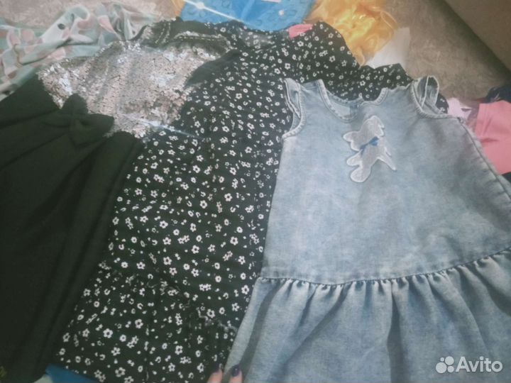 Детские вещи на девочку 5-6 лет