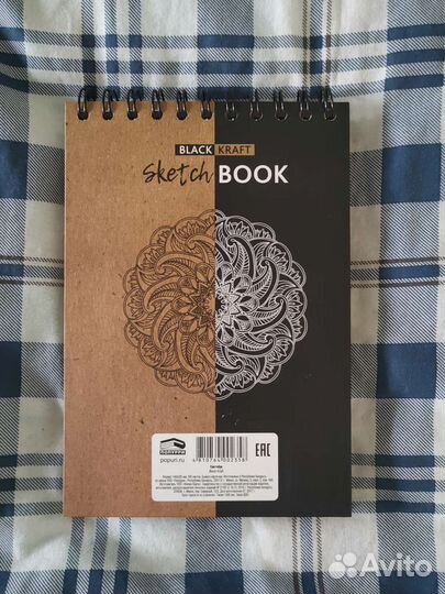 Скетчбук Black Kraft