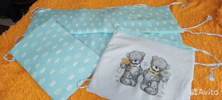 Бортики в кроватку