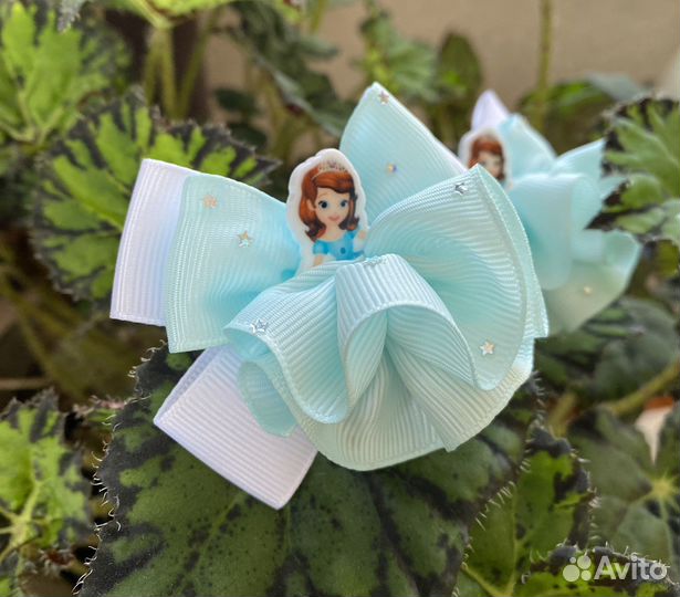 Бантики для волос ручной работы