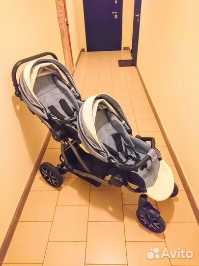 Коляска Legacy Mira 2 в 1 для двойни или погодок