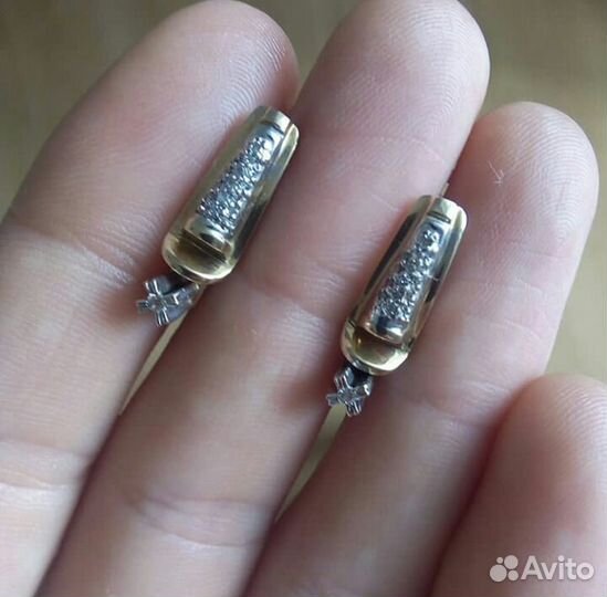 Серьги с бриллиантами