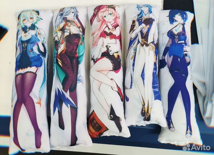 Пошив дакимакуры, наволочки, флаги