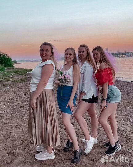 Фата для девичника в ассортименте