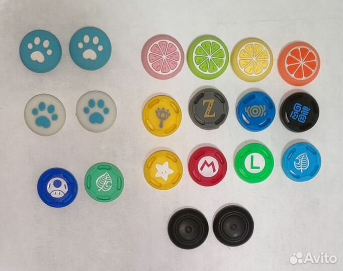 Накладки на стики на Nintendo Switch, PS, Xbox