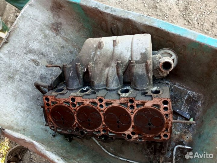 Гбц головка блока volkswagen caddy bdj дизель 2.0