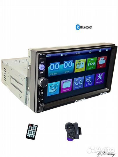 Авто магнитола один дин 7 дюймов