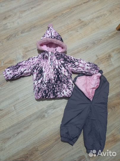 Зимний костюм комплект для девочки 86 Lenne