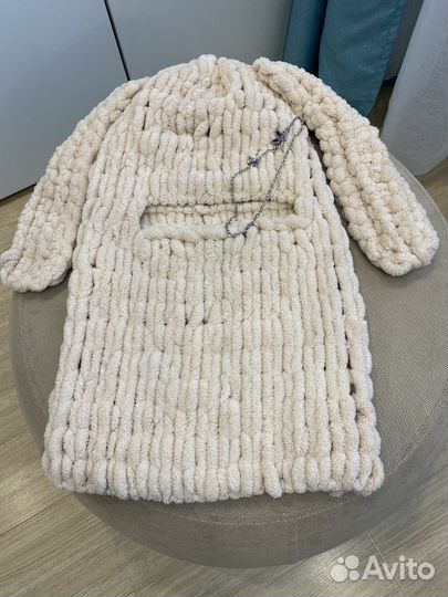 Шапка-шлем на девочку ог 50-52 см