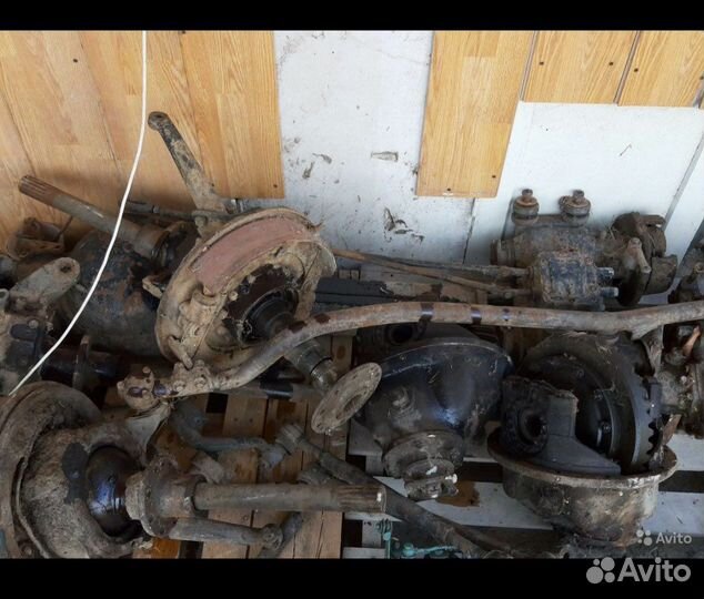 Передний мост газ 66