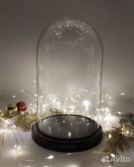 Стеклянный купол/клош/стеклянный купол для роз