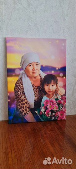 Печать на холсте