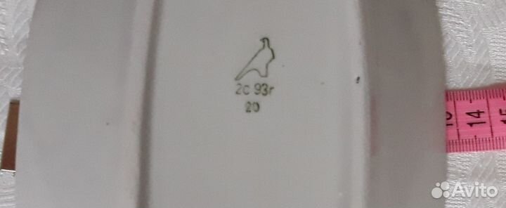 Заварочный чайник, салатники. Фарфор ГДР в СССР