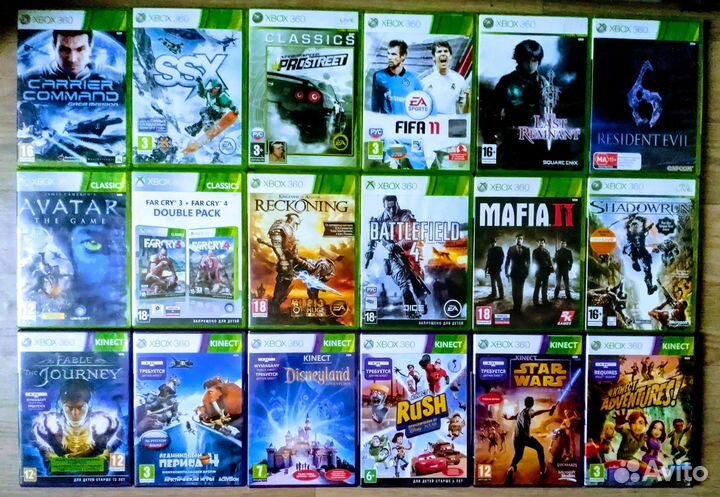 Игры на xbox 360 лицензии