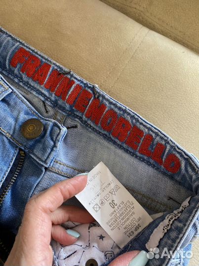Джинсы на мальчика 128-134. Frankie Morello 30 р-р