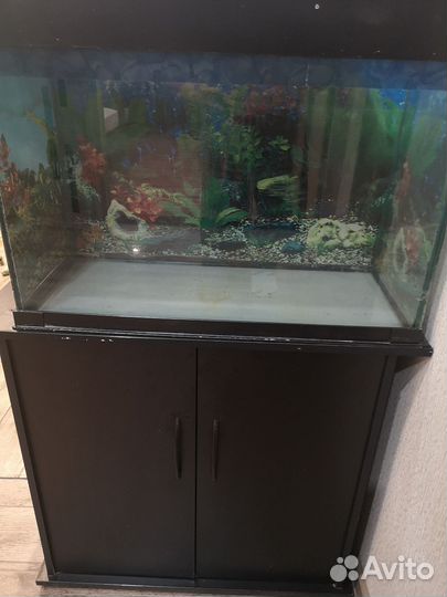 Аквариум с тумбой 100 литров