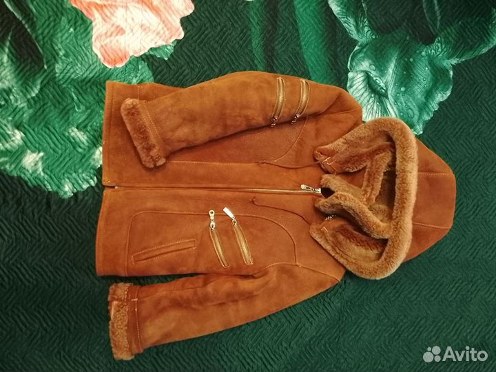 Дублёнка на мальчика 8-10 лет