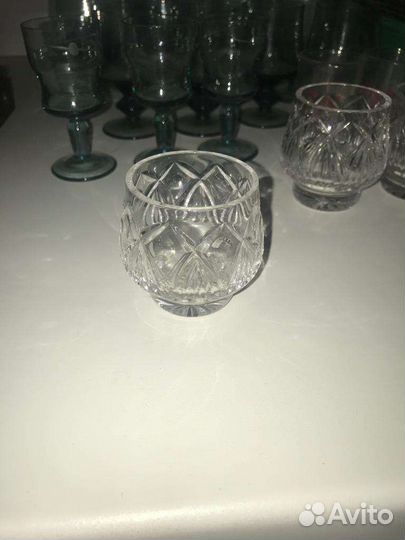 Хрустальная посуда бу