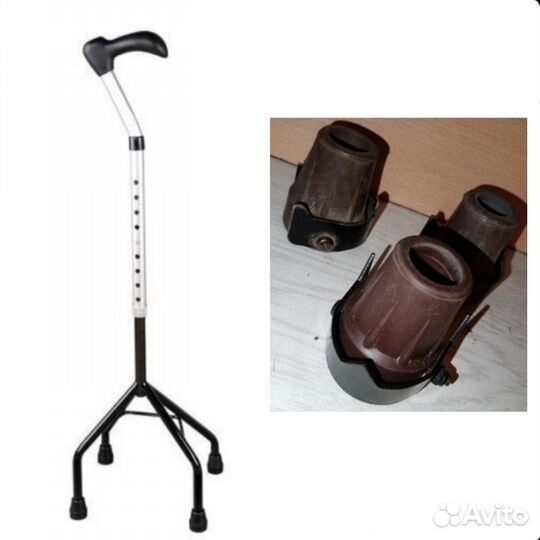 Противогололёдные наконечники для трости