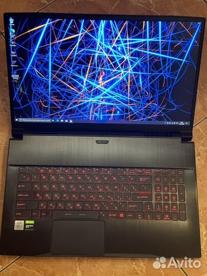 Мощный игровой ноутбук 17.3/144hz