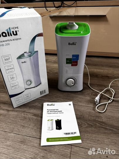 Увлажнитель воздуха ballu UHB-200