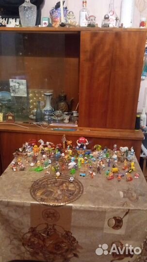 Игрушки из киндера животные