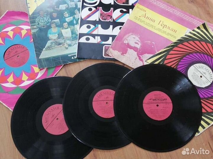 Виниловые пластинки СССР