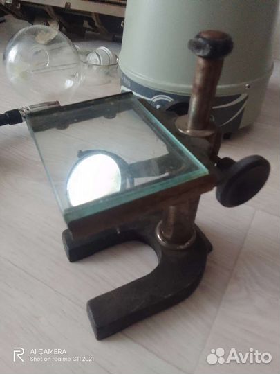 Микроскоп раритетный