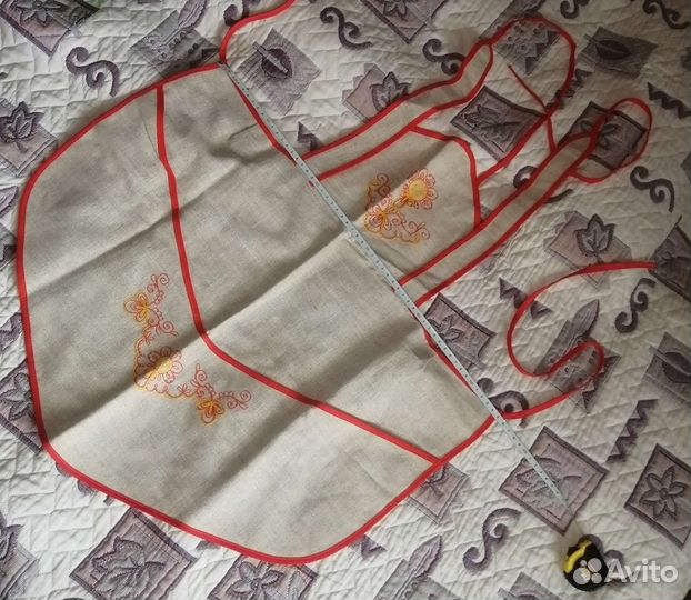 Кухонный фартук лён