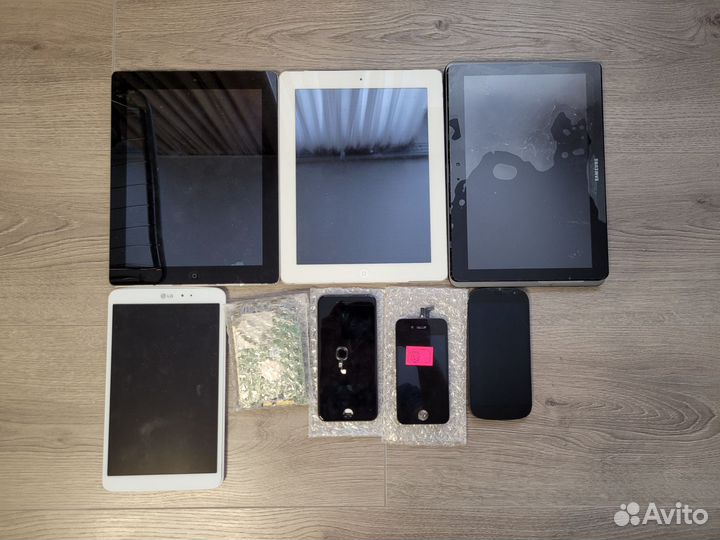 Планшеты, смартфоны, наушники