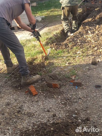Ручной копать траншеи