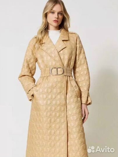 Утепленный тренч twinse