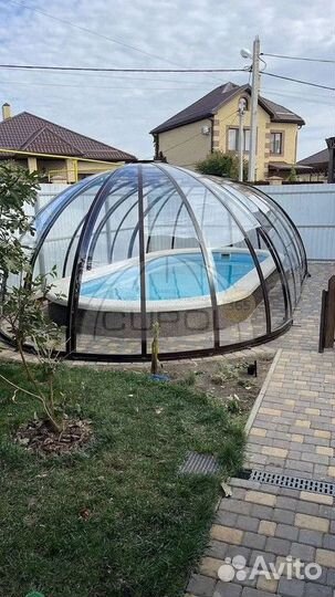 Купол для бассейна. Павильон для бассейна