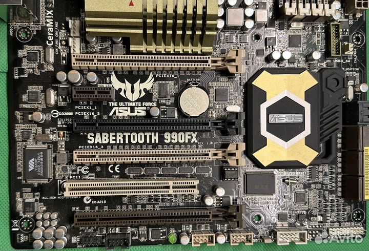 Материнская плата asus sabertooth 990FX AM3 plus