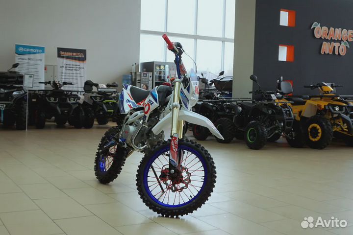 Kayo mini YX125EM pitbike Мотоцикл Витрина