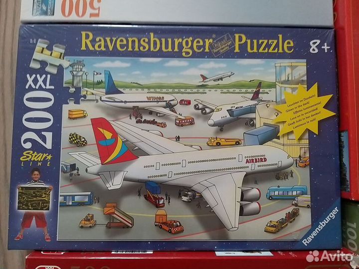 Новый пазл heye на лугу jumbo ravensburge слюда