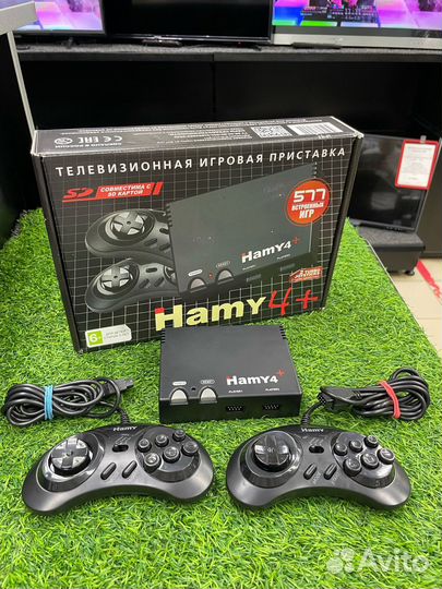Игровая приставка hamy 4+ + 577 игр(Щр37)