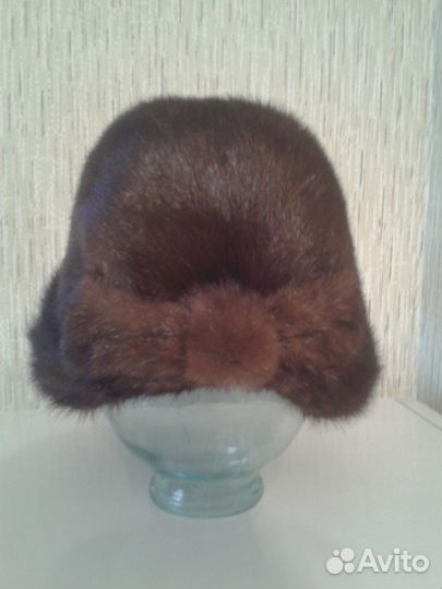 Шапка норковая женская