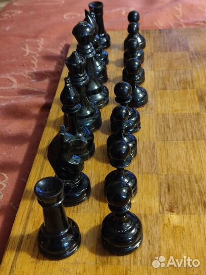 Шахматы гроссмейстерские,утяжелители,45/45см,ссср