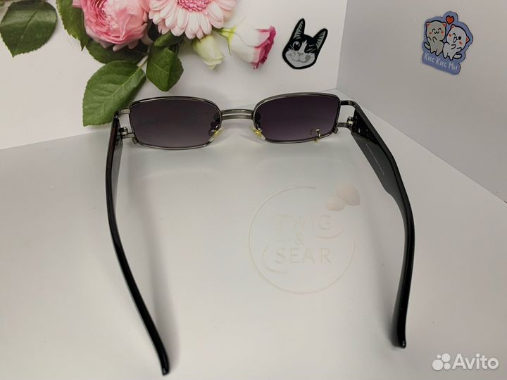 Солнцезащитные очки gentle monster с пирсингом