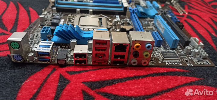 Комплект мать проц память