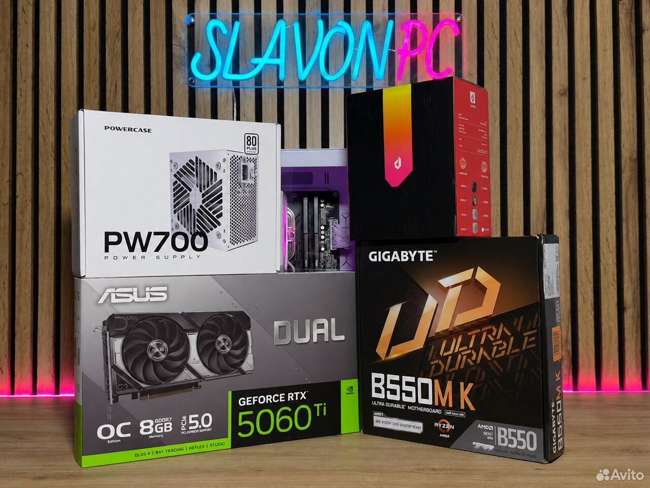 Игровой ПК — AMD Ryzen 7 5700X / RTX 5060 Ti / 32 GB — фото 3